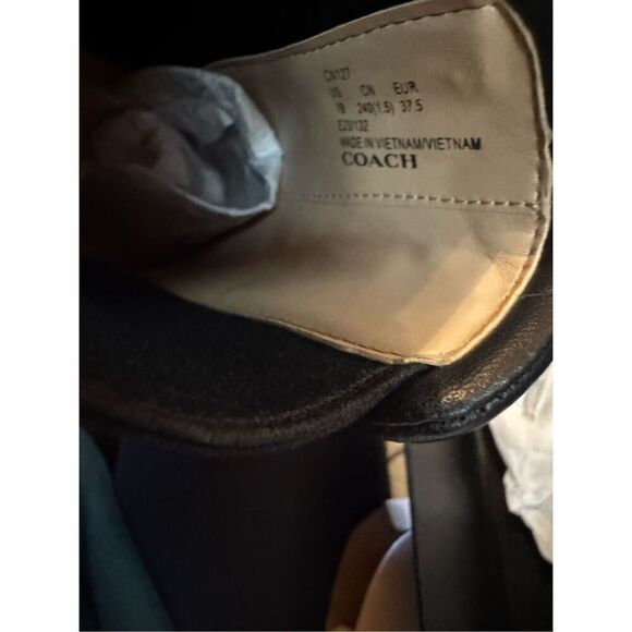 NWT COACH Geneva Leather Bootie size 7 - Picture 11 of 11